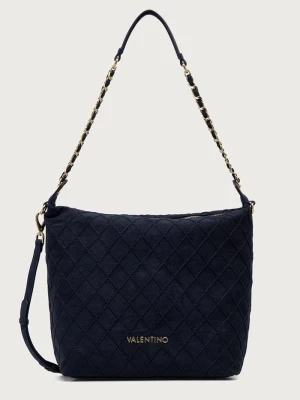 Valentino Bags torebka damska z imitacji zamszu MAKENA granatowy