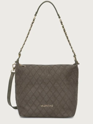 Valentino Bags torebka damska z imitacji zamszu MAKENA zielony