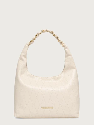 Valentino Bags torebka hobo damska z imitacji skóry CRYSTELLE beżowy