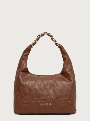 Valentino Bags torebka hobo damska z imitacji skóry CRYSTELLE brązowy