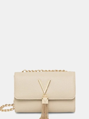 Valentino Bags torebka kolor beżowy VBS1R403G