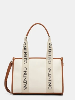 Valentino Bags torebka kolor beżowy VBS7DD01