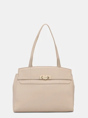 Valentino Bags torebka kolor beżowy VBS9AD01