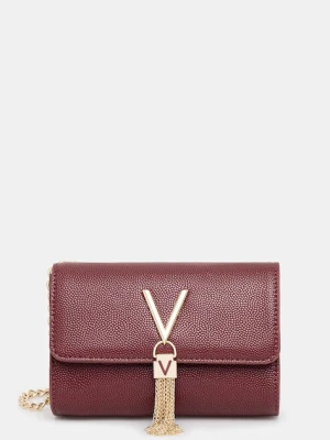 Valentino Bags torebka kolor bordowy VBS1R403G
