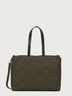 Valentino Bags torebka shopper damska PUFFY zielony
