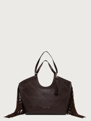 Valentino Bags torebka shopper damska z imitacji skóry ASTRID brązowy