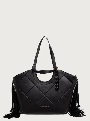 Valentino Bags torebka shopper damska z imitacji skóry ASTRID czarny