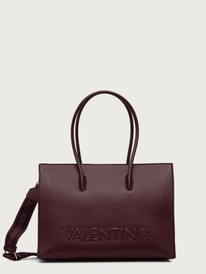Valentino Bags torebka shopper damska z imitacji skóry BIANKA RE bordowy