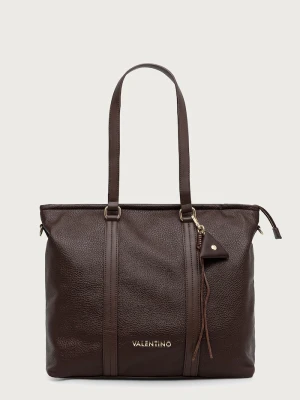 Valentino Bags torebka shopper damska z imitacji skóry MAURY brązowy