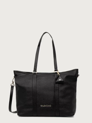 Valentino Bags torebka shopper damska z imitacji skóry MAURY czarny