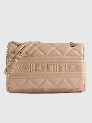 VALENTINO Beżowa torebka Ada Flap Bag Valentino by Mario Valentino