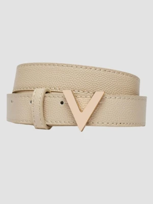 VALENTINO Beżowy pasek damski Divina, Rozmiar XS Valentino by Mario Valentino