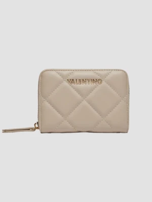 VALENTINO Beżowy średni damski portfel Ocarina Wallet Valentino by Mario Valentino