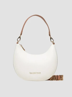VALENTINO Biała torebka księżyc Alexia Hobo Bag SS26 Valentino by Mario Valentino