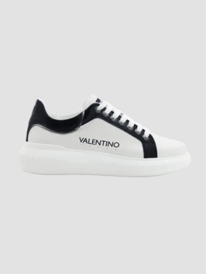 VALENTINO Białe sneakersy damskie Bounce S Sneaker Lace-up Valentino by Mario Valentino