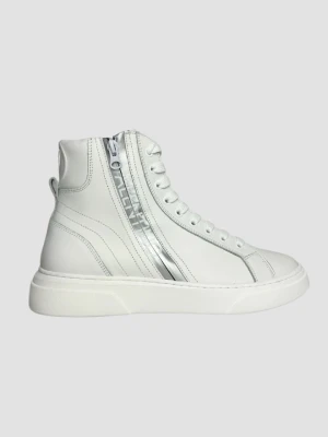 VALENTINO Białe sneakersy HIGH-TOP, Rozmiar 41 Valentino by Mario Valentino