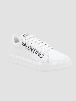 VALENTINO Białe sneakersy REY LACE-UP Valentino by Mario Valentino