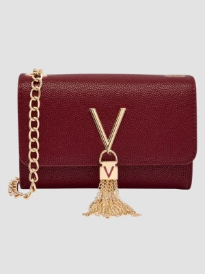 VALENTINO Bordowa kopertówka Divina Valentino by Mario Valentino