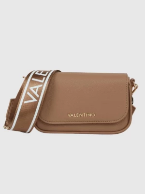 VALENTINO Brązowa listonoszka Miramar Flap Bag Valentino by Mario Valentino