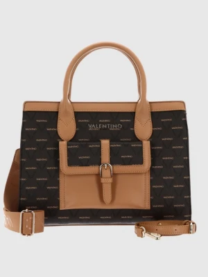 VALENTINO Brązowa shopperka Liuto Valentino by Mario Valentino