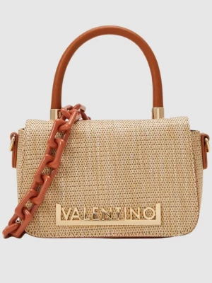 VALENTINO Brązowa torebka Copacaban Satchel Valentino by Mario Valentino