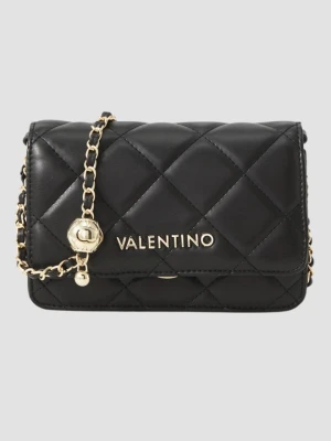 VALENTINO Czarna torebka damska Ocarina Flap Bag SS26 Valentino by Mario Valentino