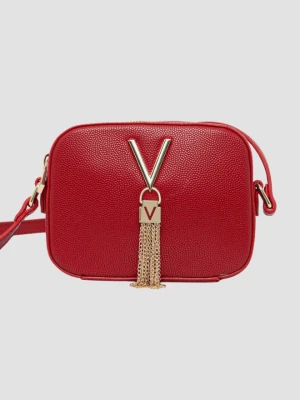 VALENTINO Czerwona torebka Divina Camera Bag Valentino by Mario Valentino