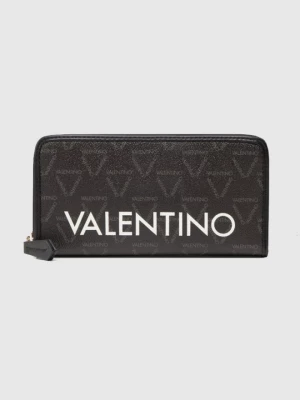 VALENTINO Duży portfel damski liuto w logo Valentino by Mario Valentino