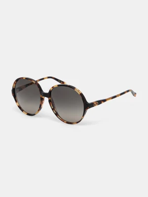 Valentino Eyewear okulary przeciwsłoneczne damskie brązowy