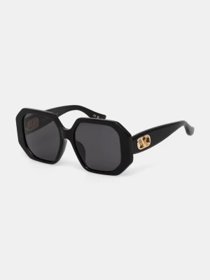 Valentino Eyewear okulary przeciwsłoneczne damskie czarny