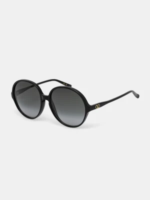 Valentino Eyewear okulary przeciwsłoneczne damskie czarny