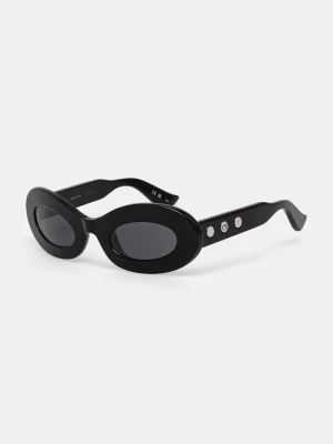 Valentino Eyewear okulary przeciwsłoneczne damskie czarny