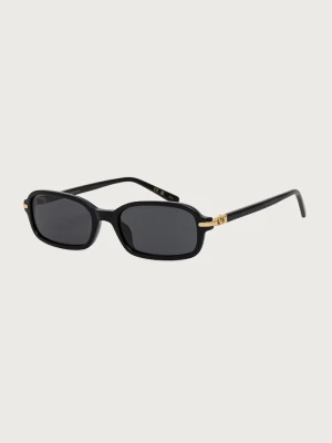 Valentino Eyewear okulary przeciwsłoneczne damskie czarny