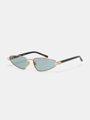 Valentino Eyewear okulary przeciwsłoneczne damskie złoty