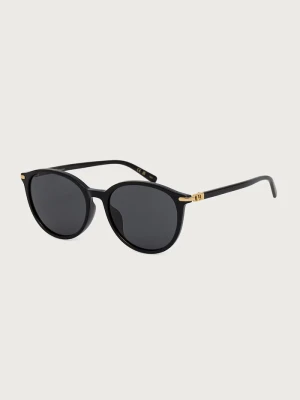 Valentino Eyewear okulary przeciwsłoneczne okrągłe damskie czarny