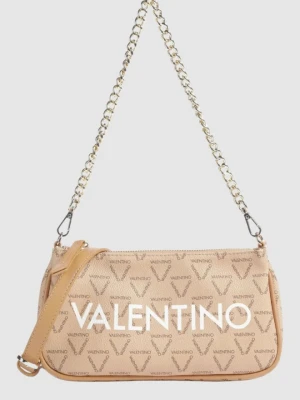 VALENTINO Mała beżowa listonoszka Liuto Valentino by Mario Valentino