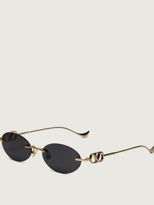 Valentino Okulary przeciwsłoneczne VG0032S-001 złoty