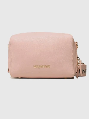 VALENTINO Pojemna różowa torebka na regulowanym pasku pattie haversack Valentino by Mario Valentino