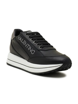 Valentino Skórzane sneakersy czarny