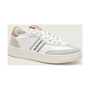 Valentino Skórzane sneakersy | zamsz