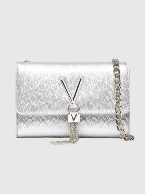 VALENTINO Srebrna kopertówka Divina Valentino by Mario Valentino