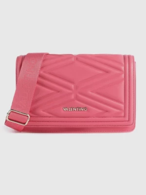 VALENTINO Tłoczona różowa torebka souvenir re satchel Valentino by Mario Valentino