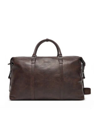 Valentino Torba weekendowa Infinity Weekend VBS8AS09GR Brązowy