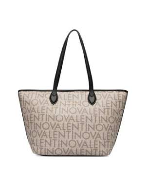 Valentino Torebka Logo VBSA1F02 Beżowy