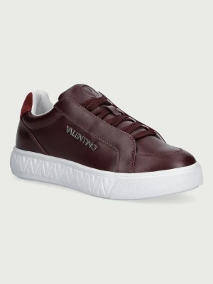 Valentino VENUS sneakersy damskie skórzane bordowy