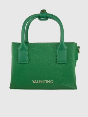 VALENTINO Zielona torebka o teksturze skóry seychelles shopping Valentino by Mario Valentino