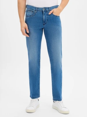 Van Graaf Dżinsy - Aiden Mężczyźni Jeansy niebieski jednolity,