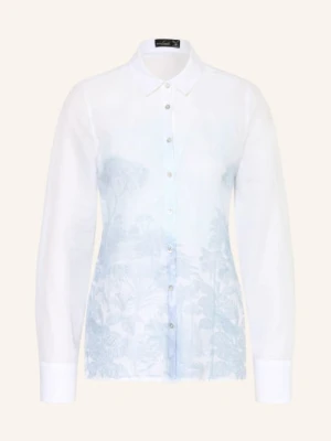 Van Laack Bluzka Koszulowa Vl-Cella-Pxkn blau