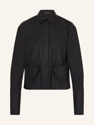 Van Laack Bluzka Koszulowa Vl-Poncys-Pv schwarz