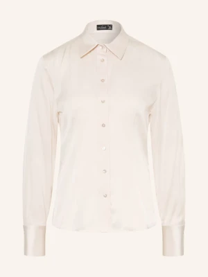 Van Laack Bluzka Koszulowa Vl-Uliz-Xx Z Jedwabiem beige ECRU